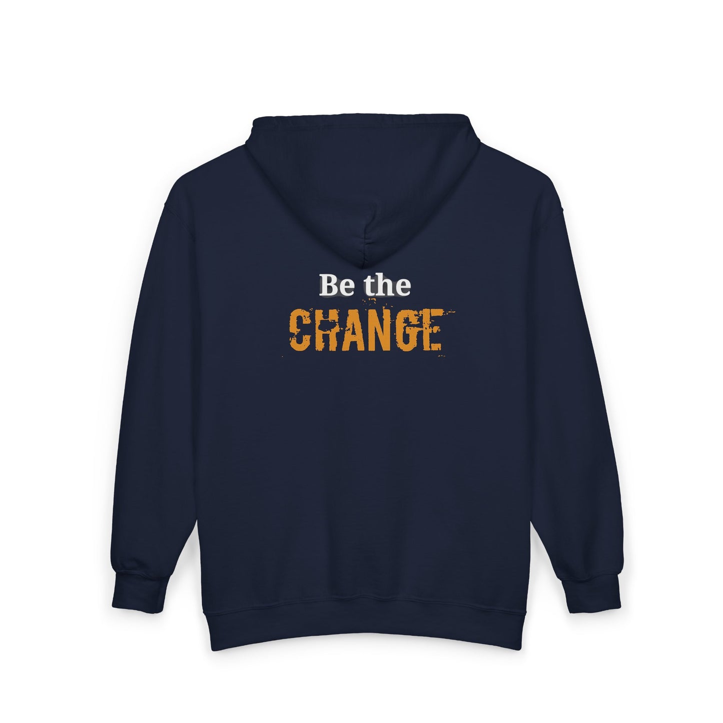 Be the Change- Unisex Cozy Zip-Up Hoodie