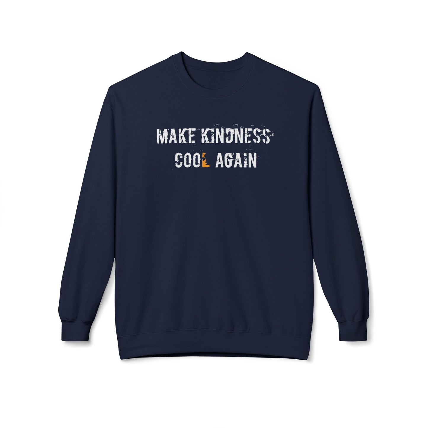 Make Kindness Cool Again - Unisex Cozy Crewneck Sweatshirt