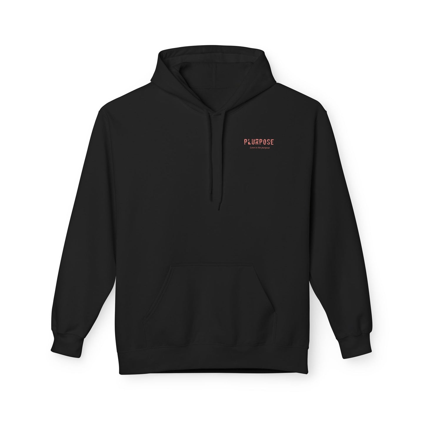Your are Strong, Important, Enough - Heartfelt Floral Hoodie