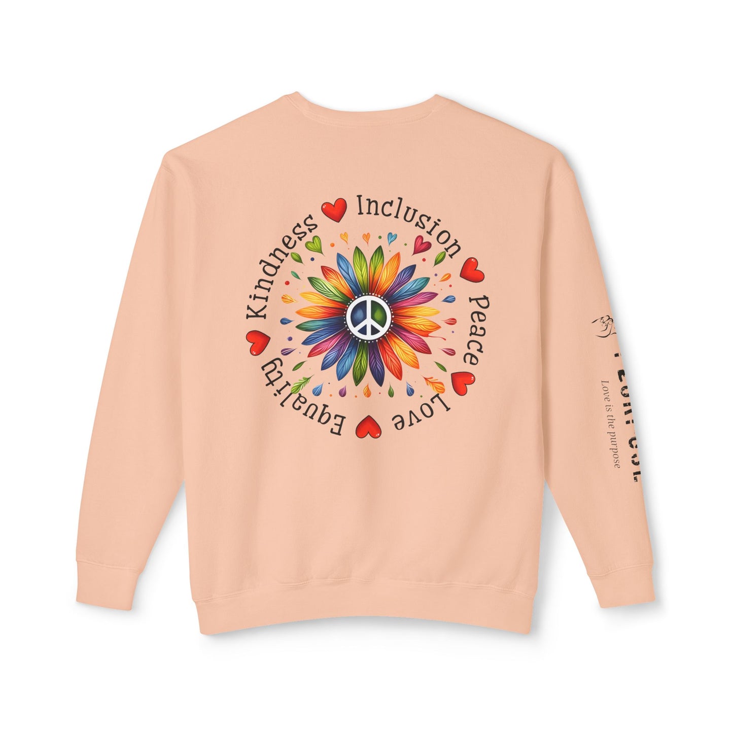 Kindness & Inclusion - Colorful - Crewneck Sweatshirt