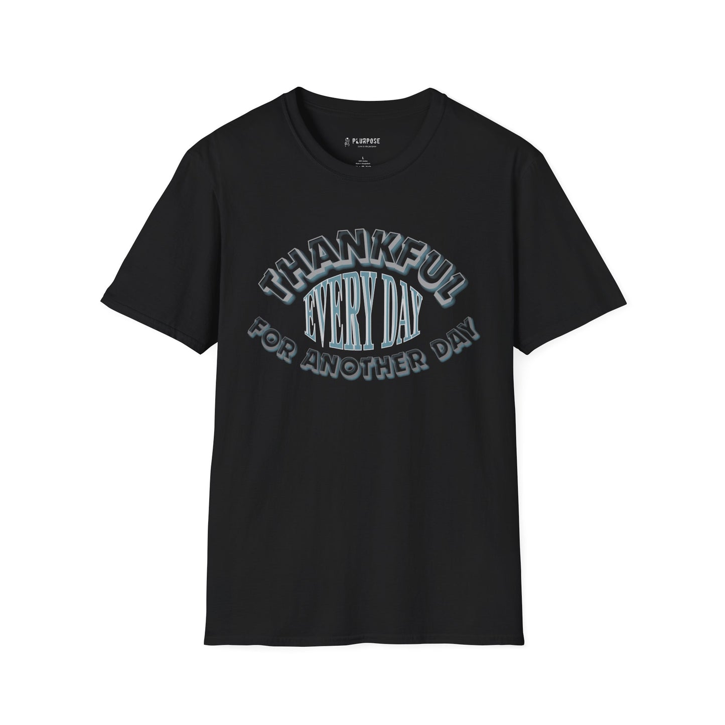 Thankful Every Day - Softstyle T-Shirt, Gratitude Tee