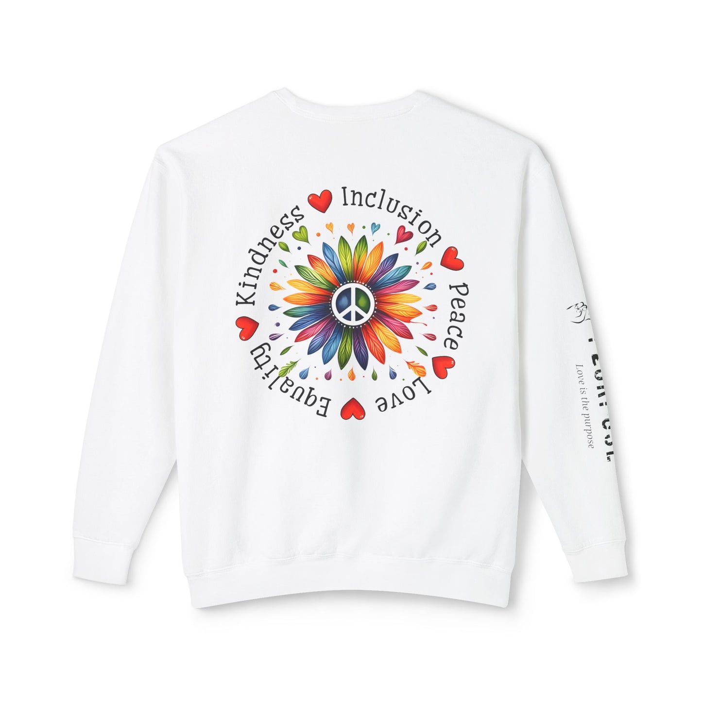 Kindness & Inclusion - Colorful - Crewneck Sweatshirt