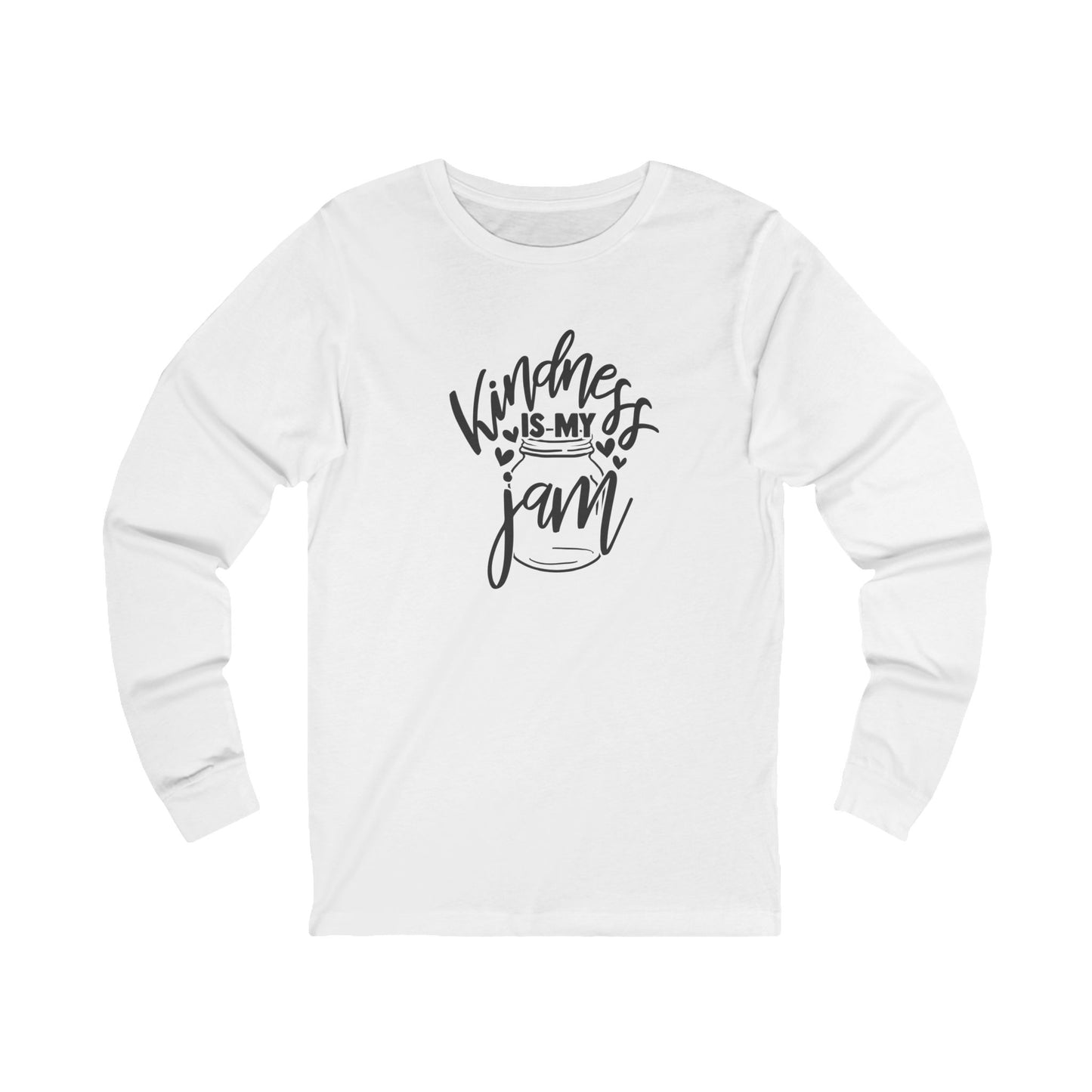 Kindness is My Jam - Jersey Long Sleeve Tee