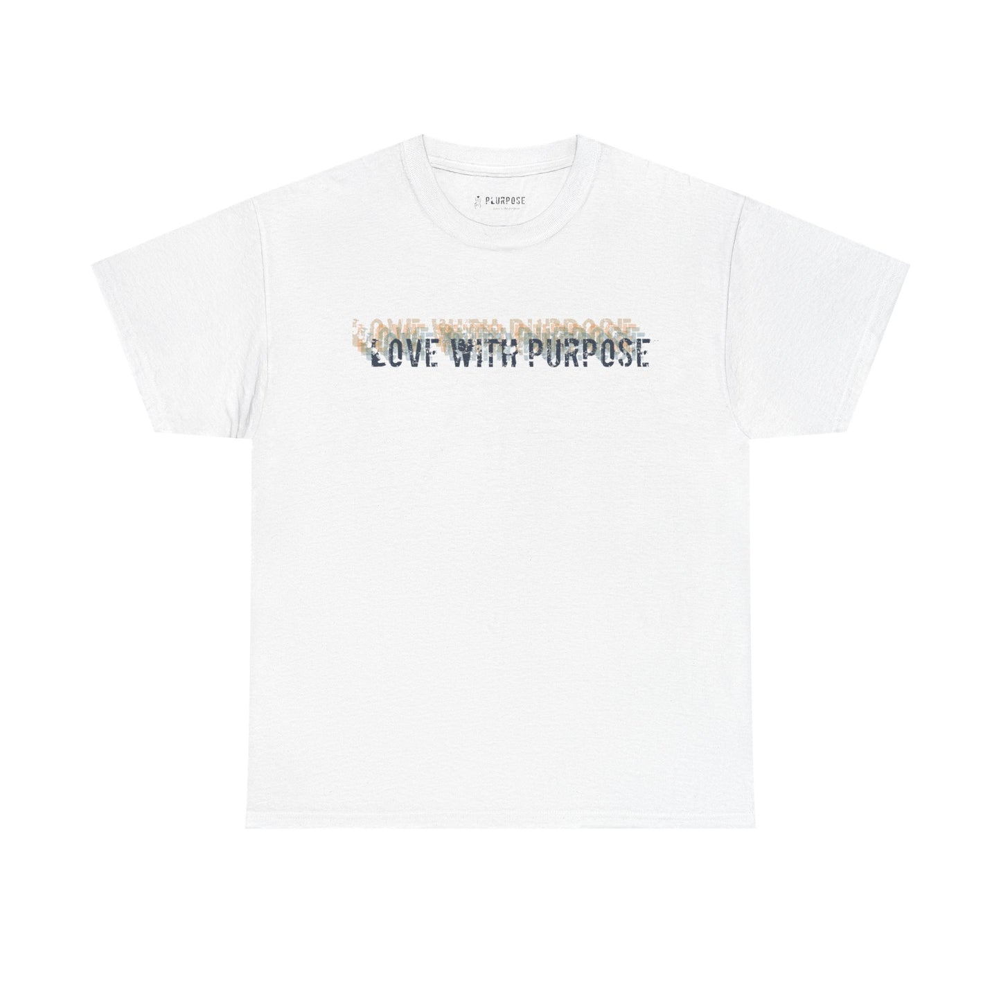 Love with Purpose- Unisex Heavy Cotton Tee
