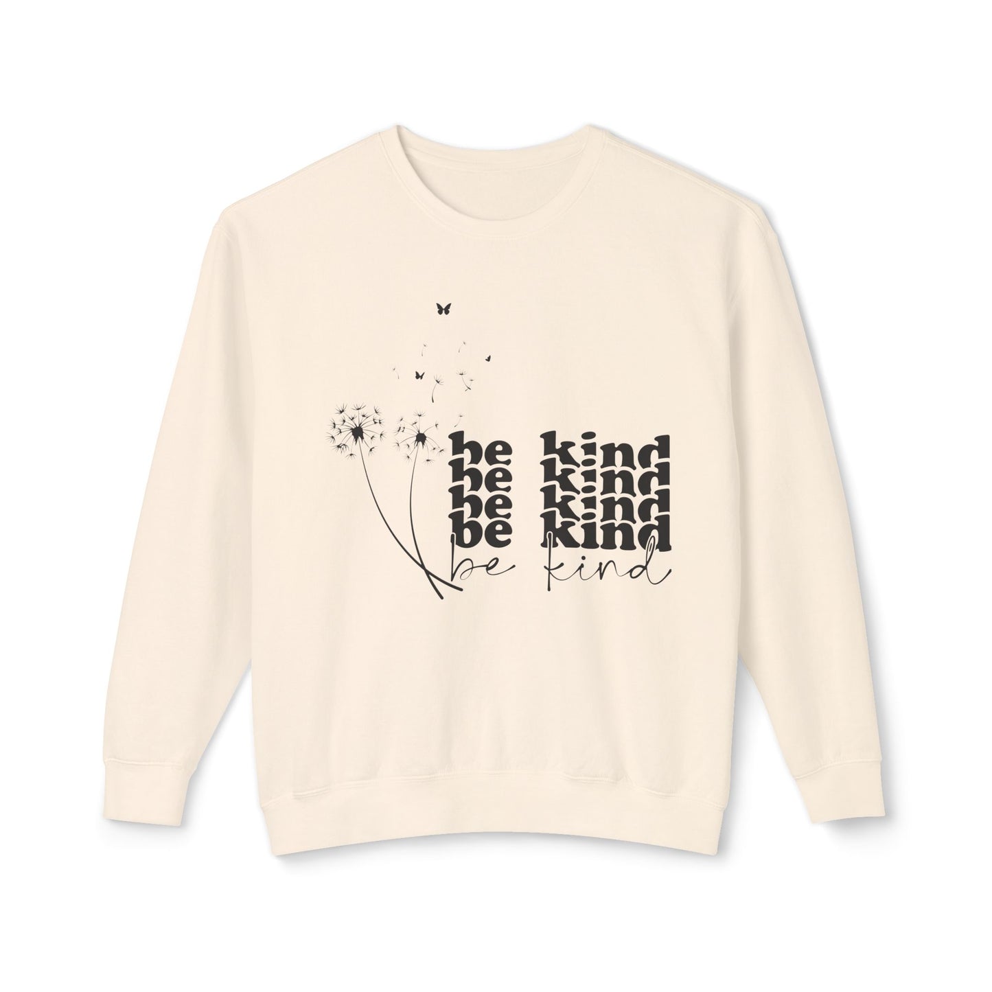 Be Kind, Lightweight Crewneck Sweatshirt