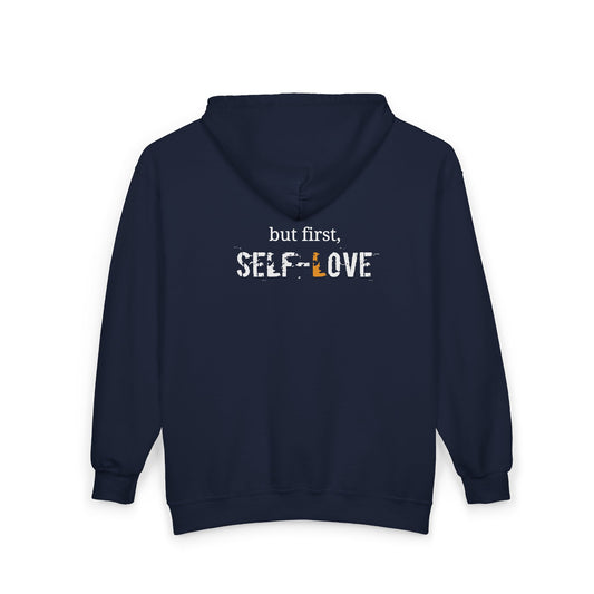 Self-Love First - Unisex Zip Hoodie