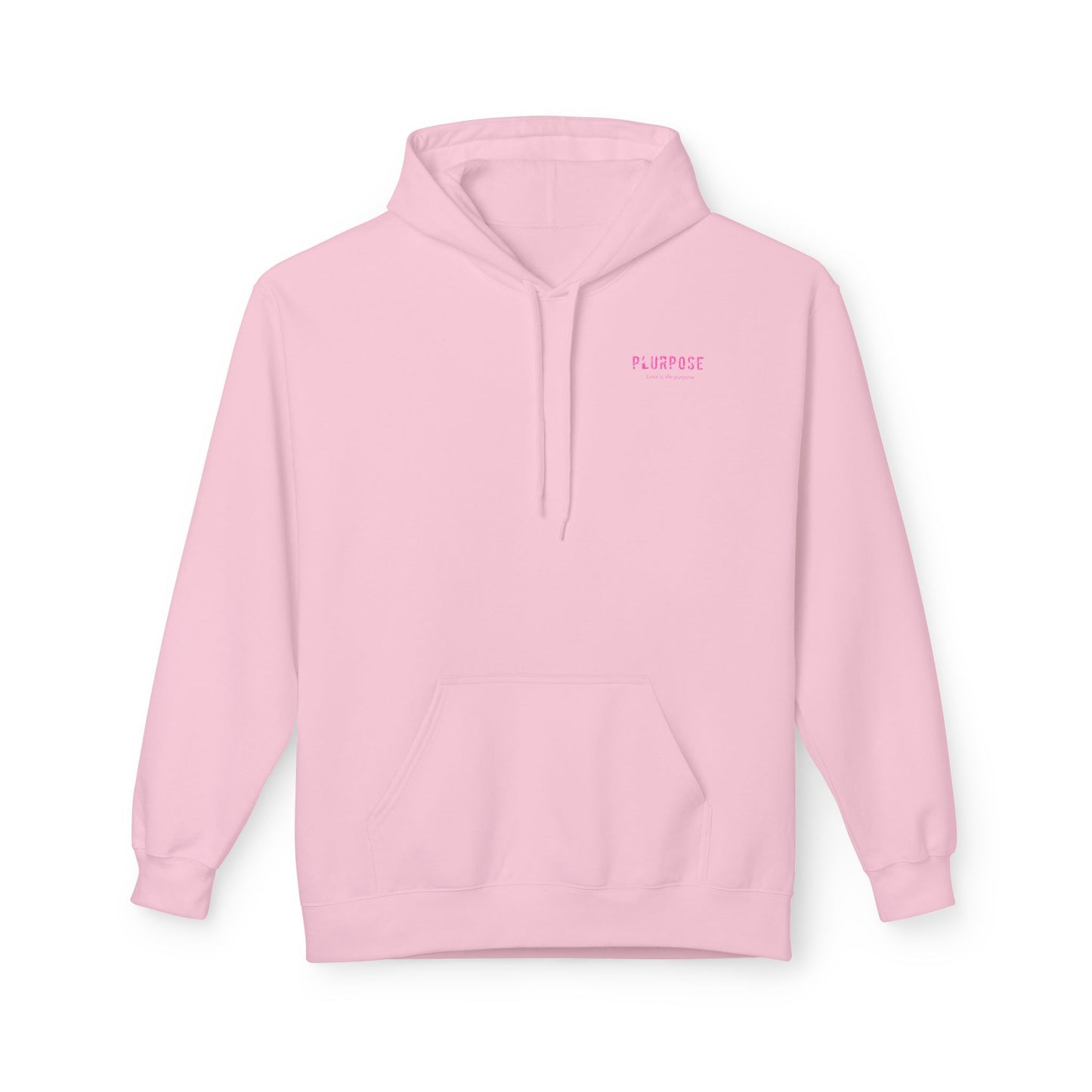 Mindset is Everything- Flower- Fleece Pullover Hoodie