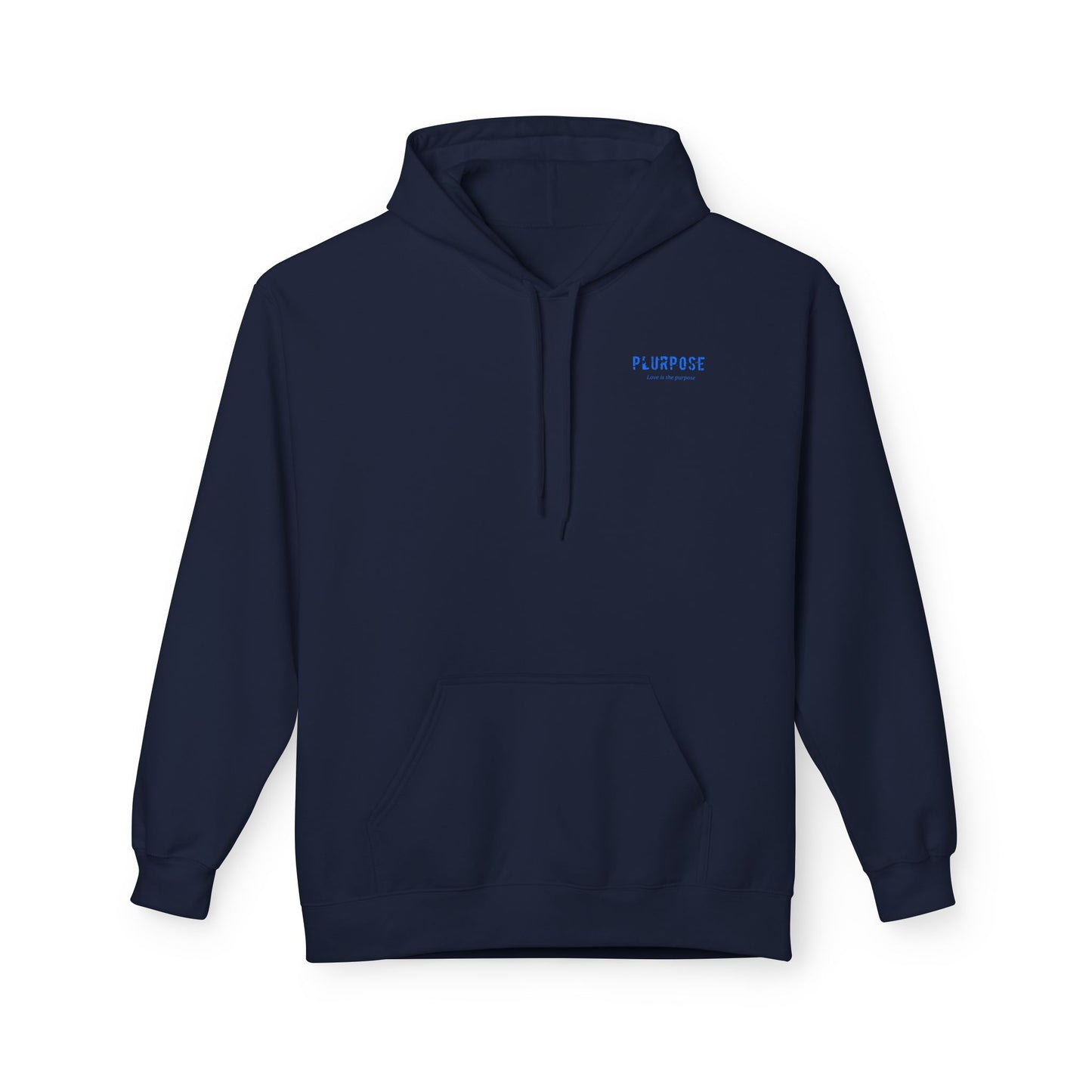 Mindset is Everything- Flower- Fleece Pullover Hoodie