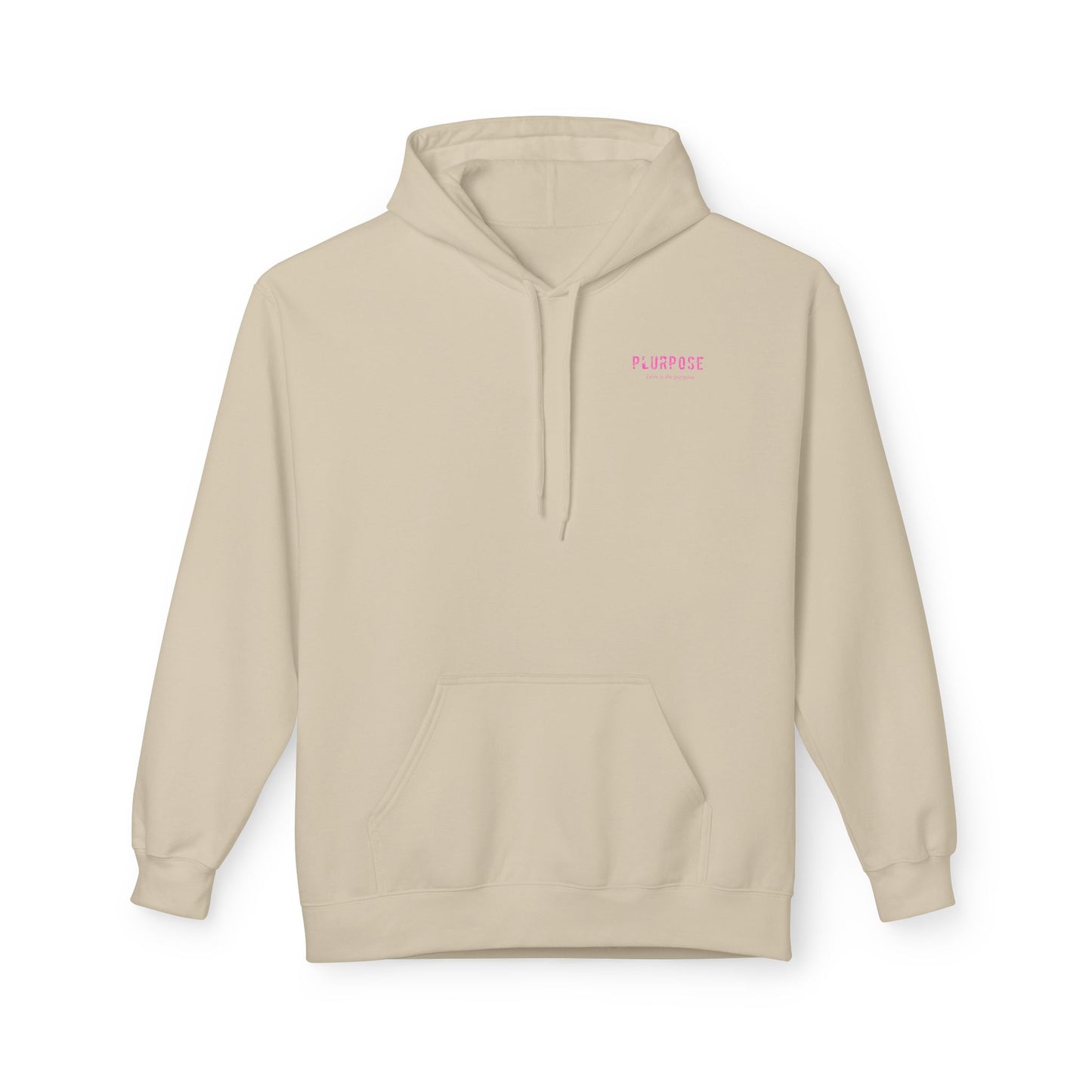 Mindset is Everything- Flower- Fleece Pullover Hoodie